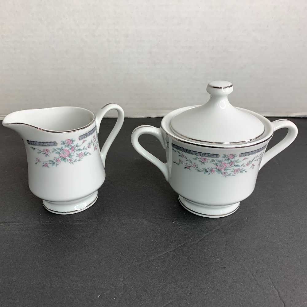 Norleans Windsor Sugar Dish & Creamer Cream Set Norwind